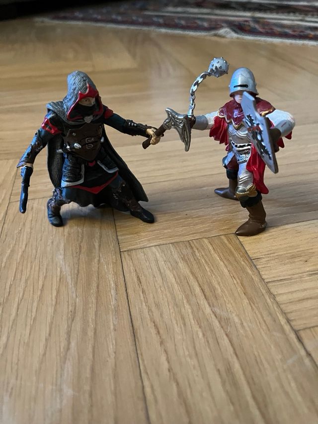 Lote 9 Figuras medievales Scleich