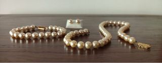 Conjunto de perlas Majorica