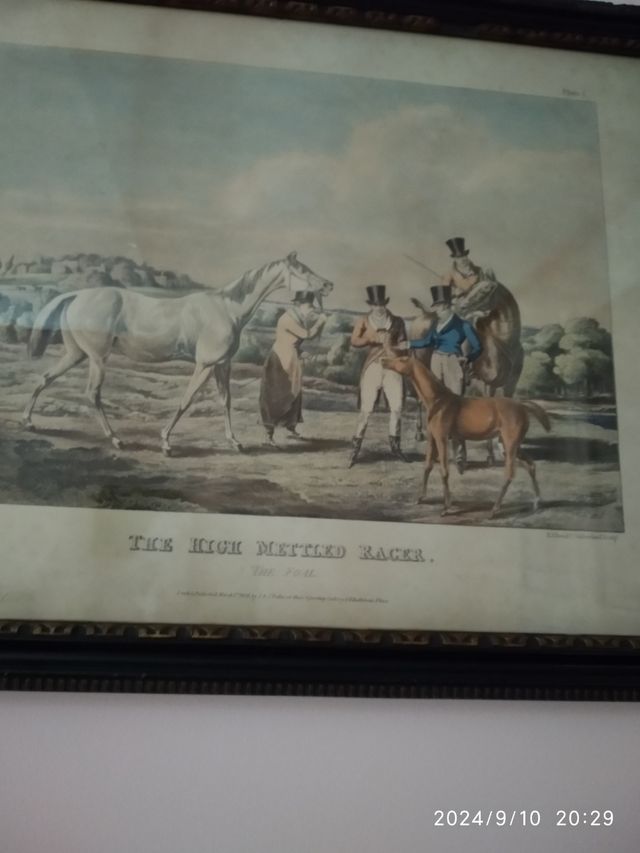 Grabado antiguo ingles