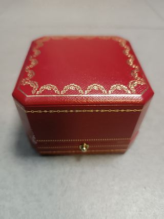 Estuche vintage de Cartier para anillo