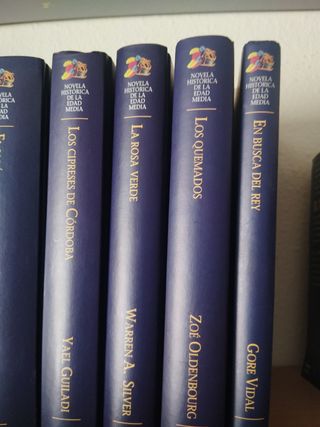 Colección novela Histórica de la Edad Media