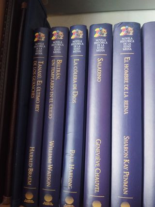 Colección novela Histórica de la Edad Media