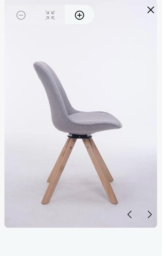 Set da 2 sedie scandinave