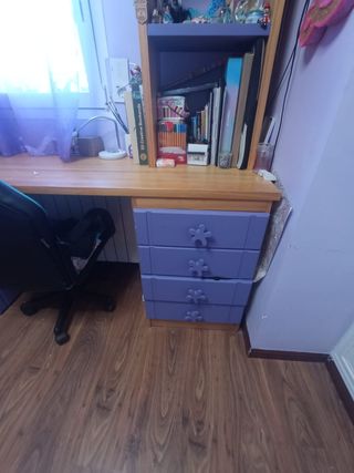 Dormitorio madera pinoniñ@