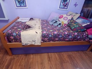 Dormitorio madera pinoniñ@
