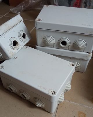 Caja estanca registro cables 10 salidas