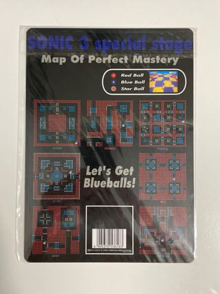 Sonic Segasonic Sega Shitajiki Card