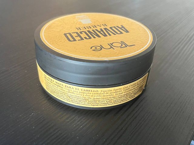 Cera mate para el cabello · Tahe Advanced Barber