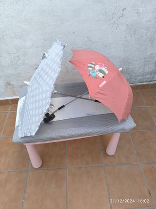 Carrito de bebé con cuco y silla de paseo