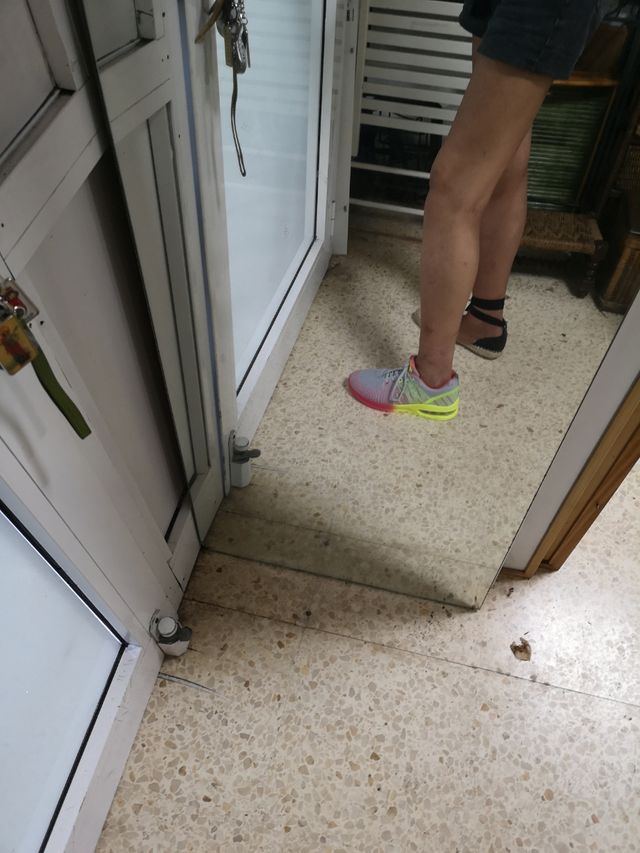 Sneakers colorate, comode, come nuove, 40