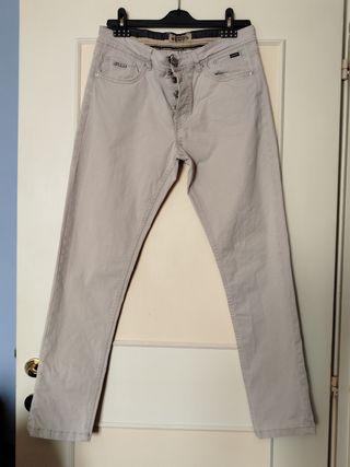 Pantalone uomo beige/ghiaccio Alcott 48