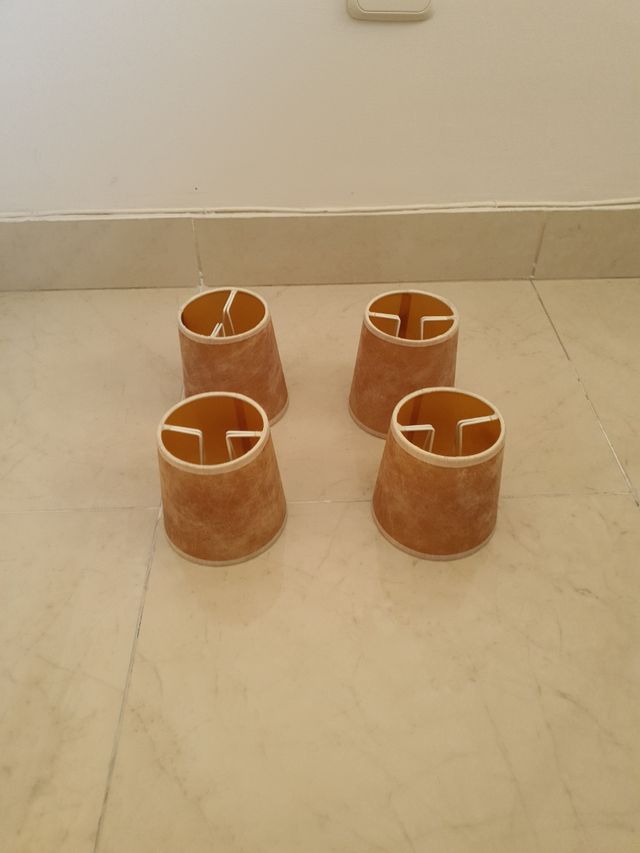 Pantallas o Tulipas lámpara antigua araña