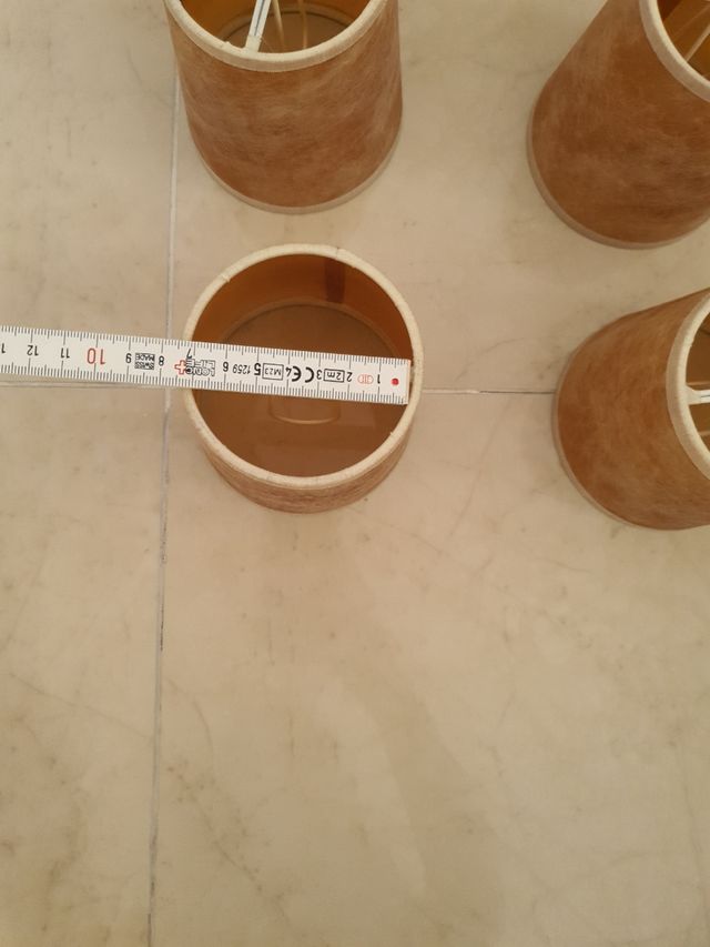 Pantallas o Tulipas lámpara antigua araña