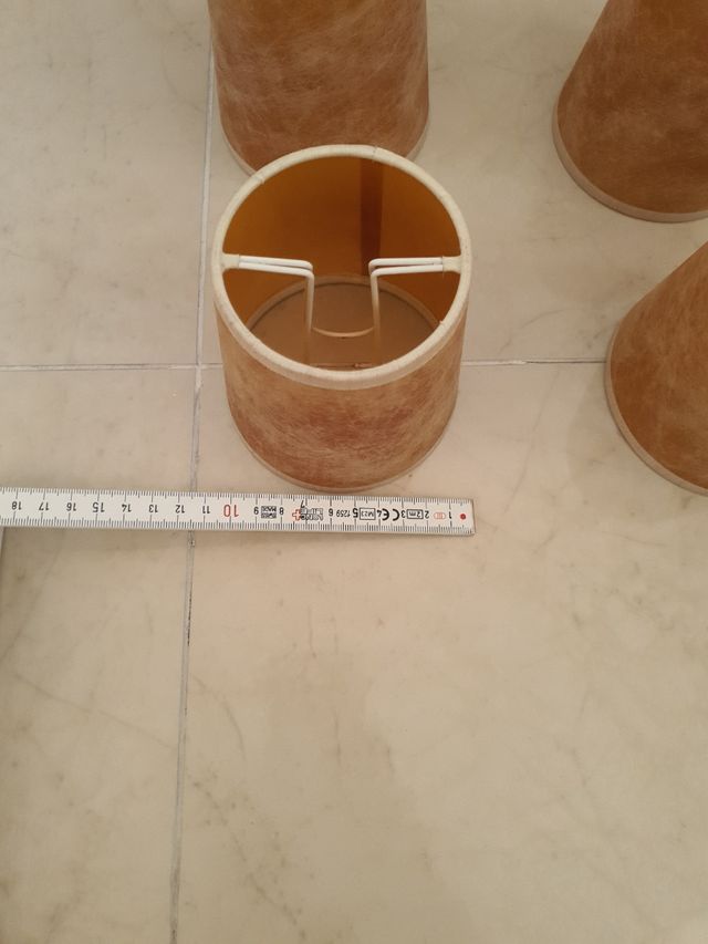 Pantallas o Tulipas lámpara antigua araña