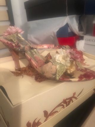 Bolso y zapatos de fiesta