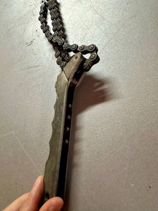 Llave de cadena para filtros