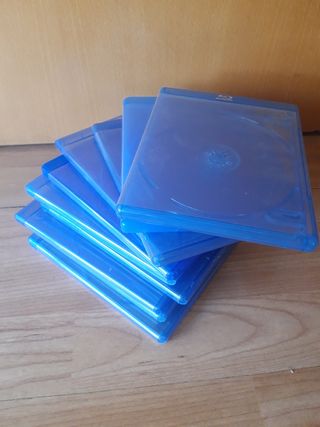 Fundas de blue Ray disc color azul