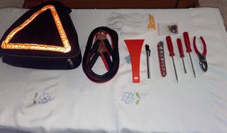 Pinzas para cargar batería de coche