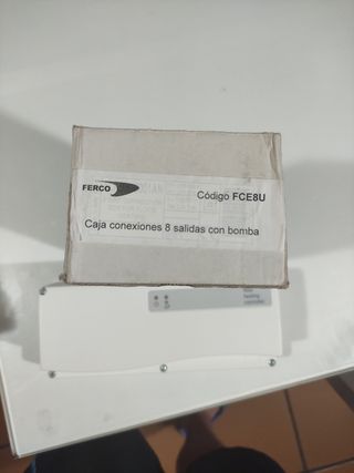 Caja de conexiones para suelo radiante