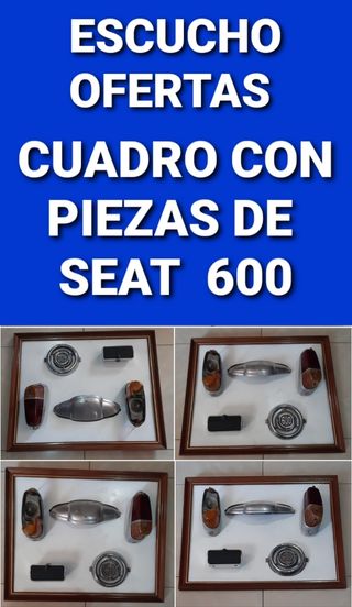 PIEZAS DE SEAT  600. CUADRO. 