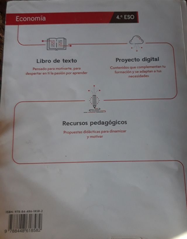 Libro economía 4°ESO.