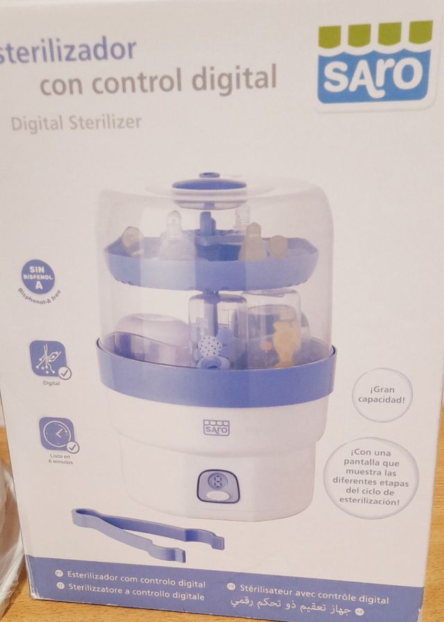 Esterilizador y calienta biberón