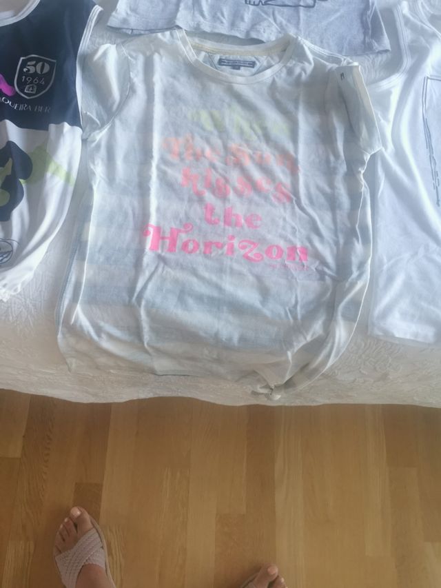 Lote camisetas niña adolescente