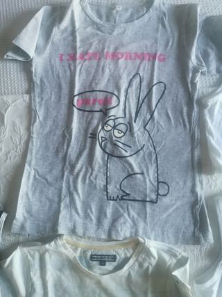 Lote camisetas niña adolescente 