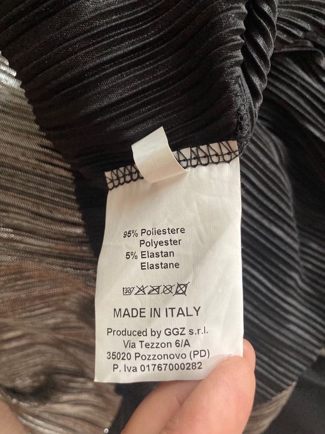 Gonna argento Vicolo