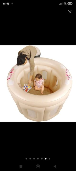 Parque de bolas hinchable