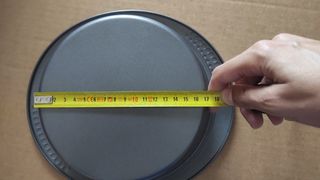 Molde tartas acero inoxidable redondo 17-19cm