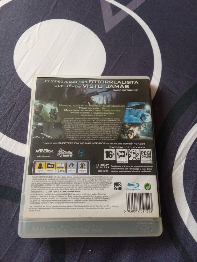 Calle of duty 4 PS3 
