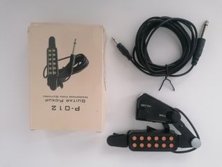 Pastillas y previo de guitarra