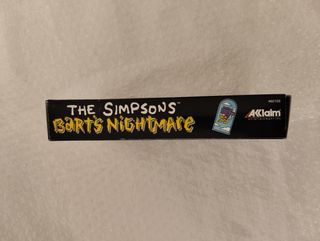 The Simpsons Como Nuevo Snes Super Nintendo