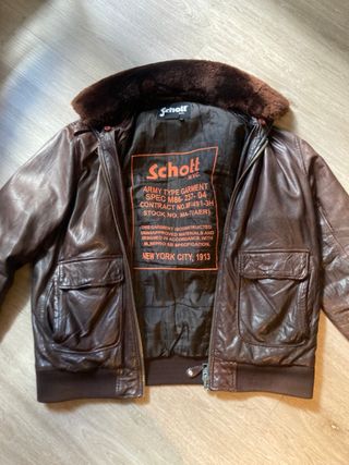 CAZADORA SCHOTT PILOT