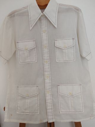 Camisa guayabera vintage