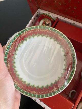 Conjunto chavena de natal