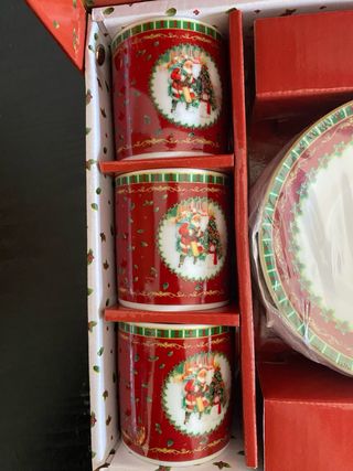 Conjunto chavena de natal