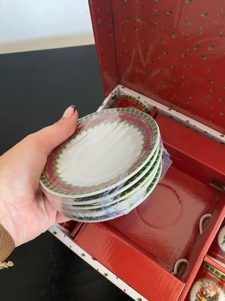 Conjunto chavena de natal