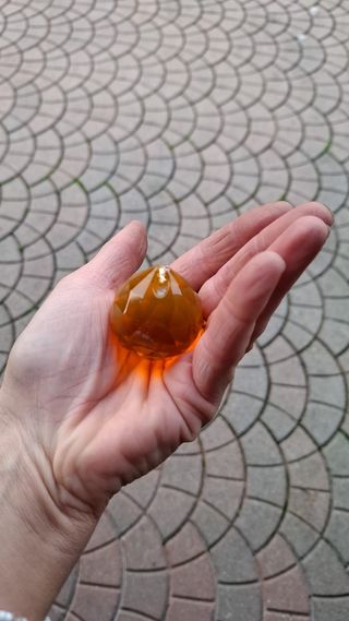 Sfere di cristallo e vetro