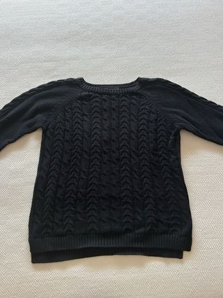 jersey de punto negro