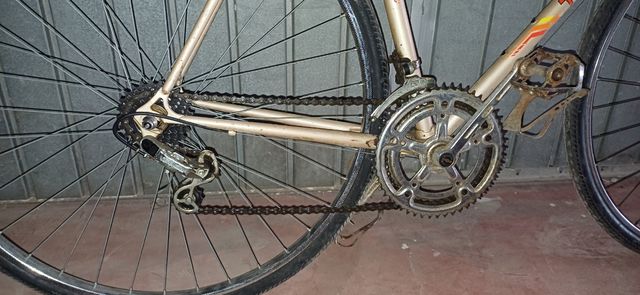 Bicicleta de carretera clásica