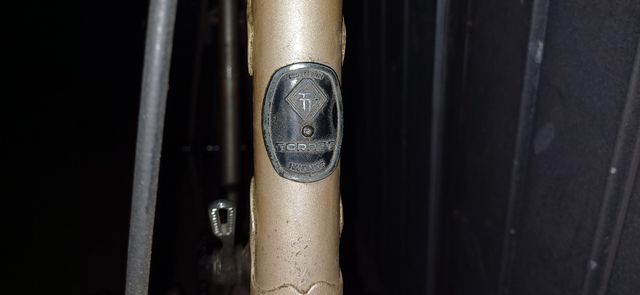 Bicicleta de carretera clásica