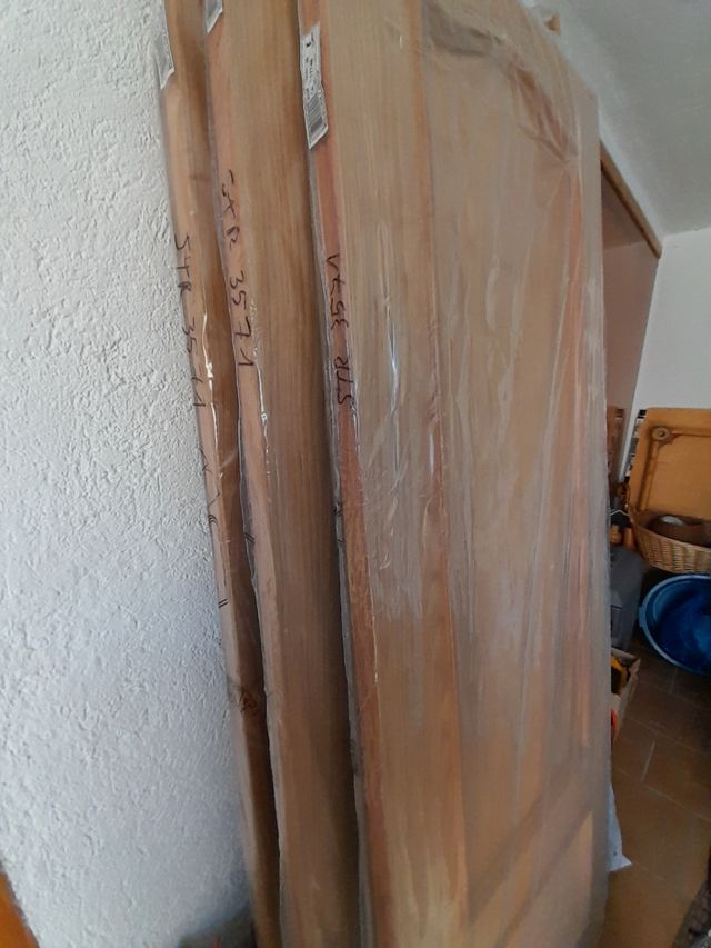Puertas de madera de roble + marcos