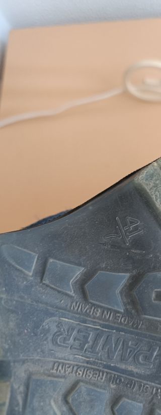 Zapato de seguridad panter número 41