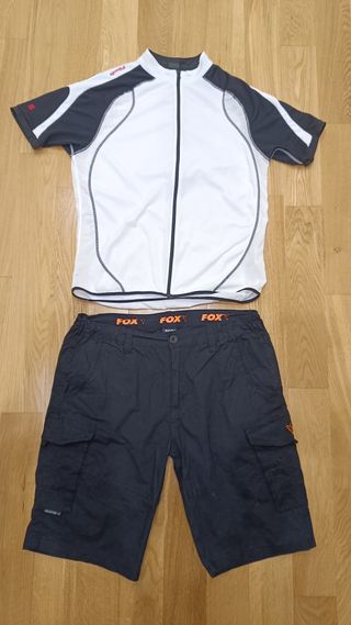 Pantalón + maillot ciclismo
