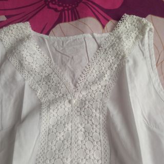 Blusa sin mangas mujer