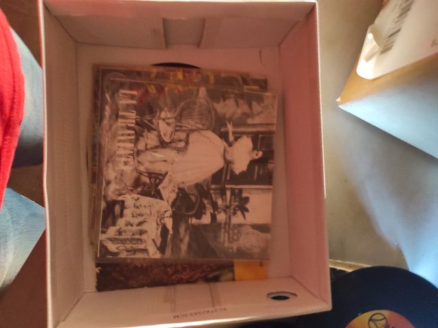 Vecchi vinili per arredamento