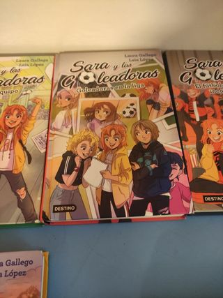 Libros Sara y las goleadoras