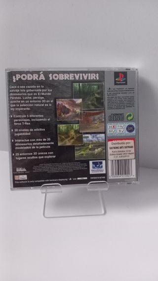 Jurassic Park el mundo perdido Ps1